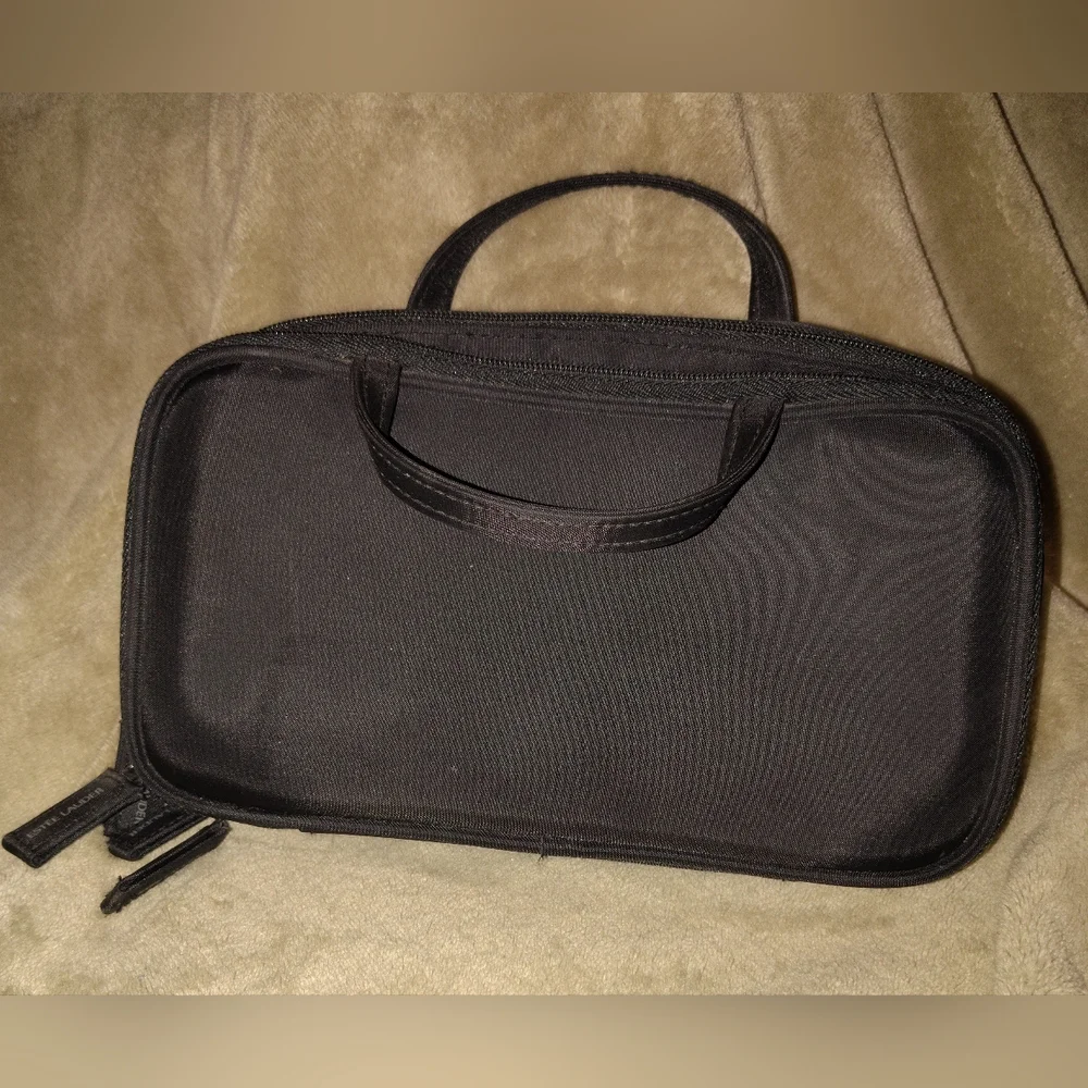 Estee Lauder Black Cosmetic Bag